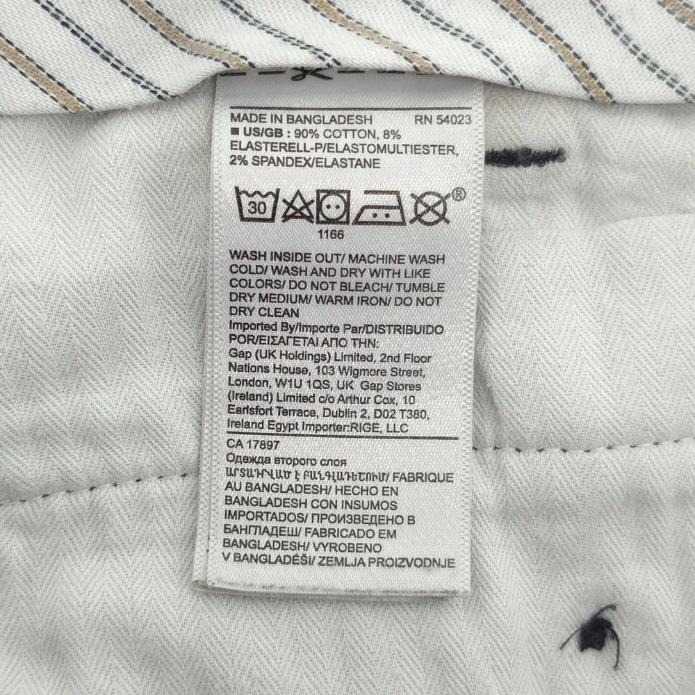 Banana Republic Mens Pants Mason Athletic Tapered 38x36 Gray Chino Workwear